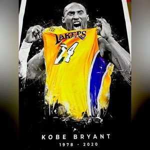 Kobe Bryant canvas poster